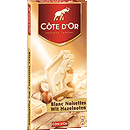 Bloc gourmand blanc noisettes